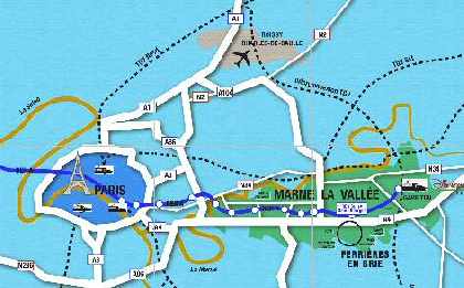 Easy reach of Paris