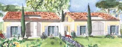 Artist's Impression of Villas