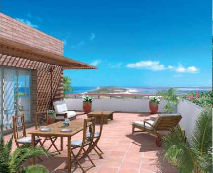 Terrace and View