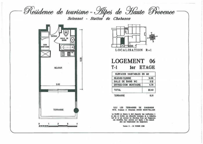 Studio lot plan example