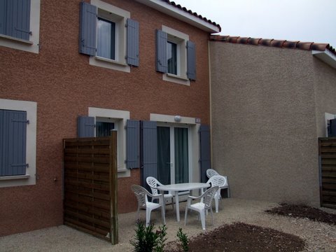 Facade of a 2-bed villa