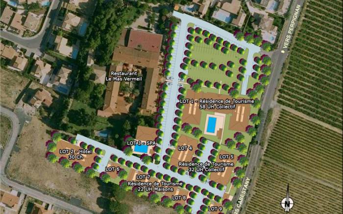 Arial View and Site Plan