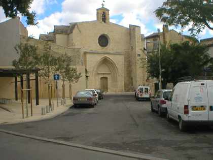 The village of Calvisson
