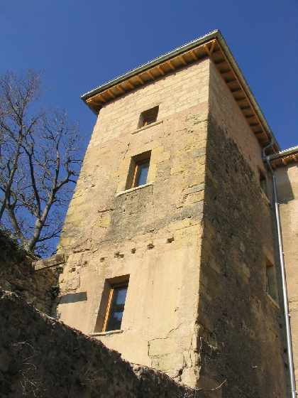 Tower to left