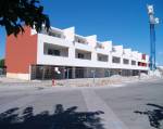 The residence just before completion