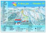 Ski domain map