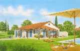 Artist's Sketch of a Villa